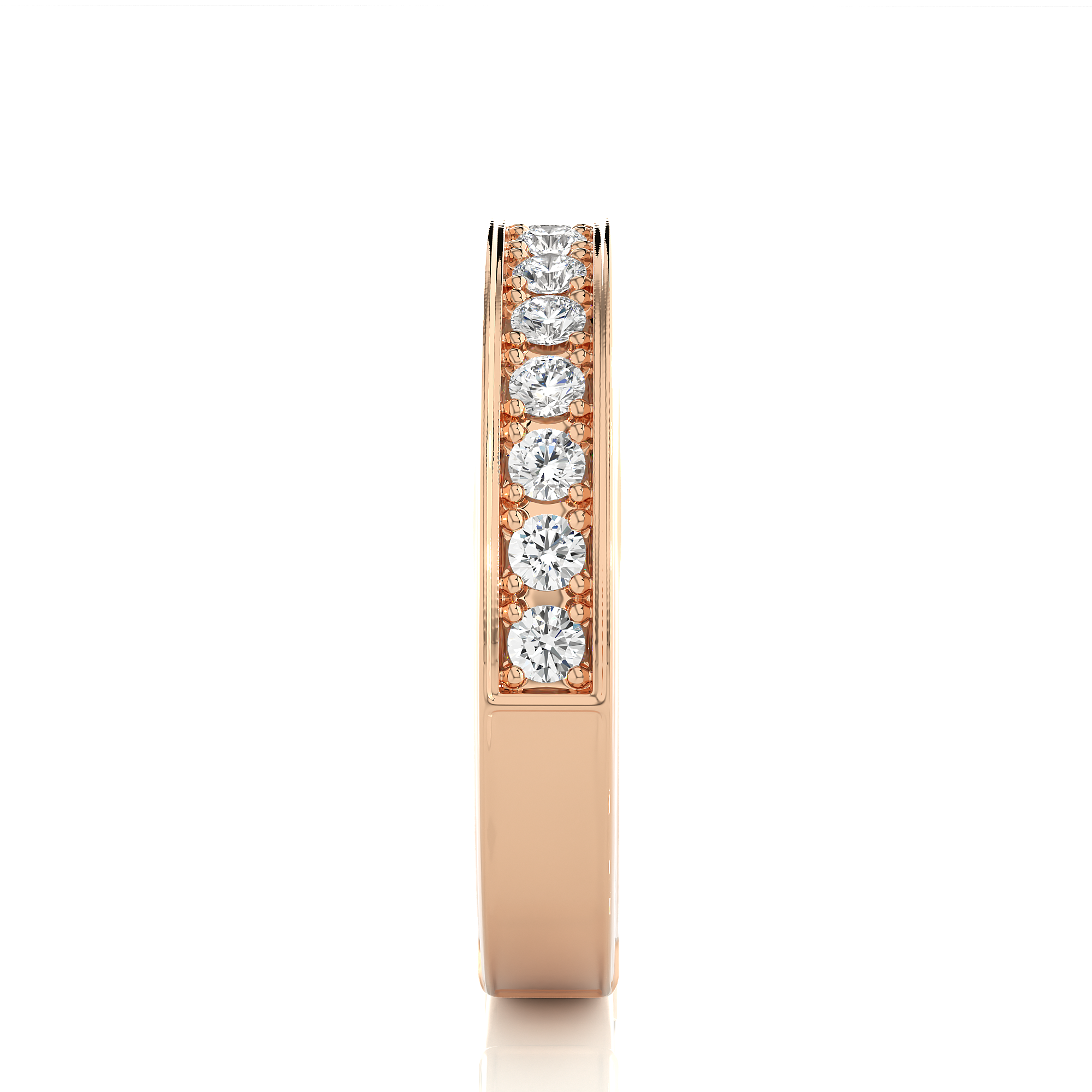 0.49 Carat G Color VS1 Clarity Diamond Studded Natural Diamond Ring.